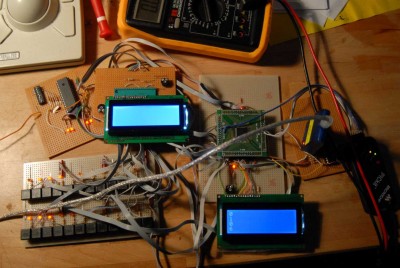 Kontrollpanel som just fått liv....