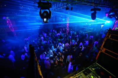 Stora dansgolvet under kalaset