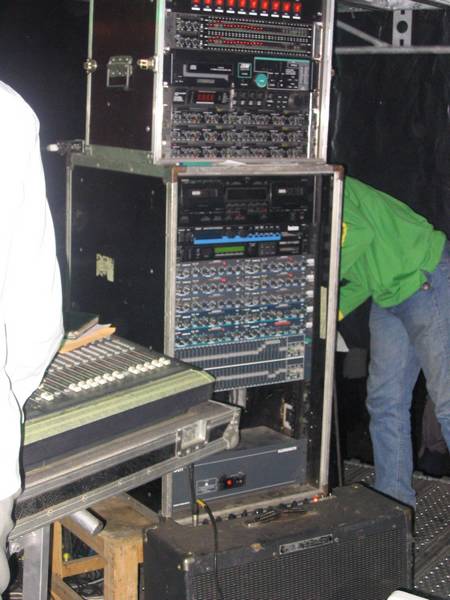 Gitarramp som talkback, men det funkade...