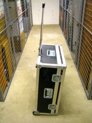 2x butterfly lås och utdragbart handtag