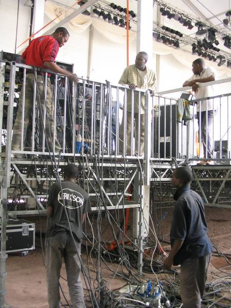 Monitorplats "Africastyle..."