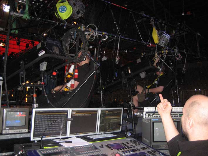 Trångt på mixplats..