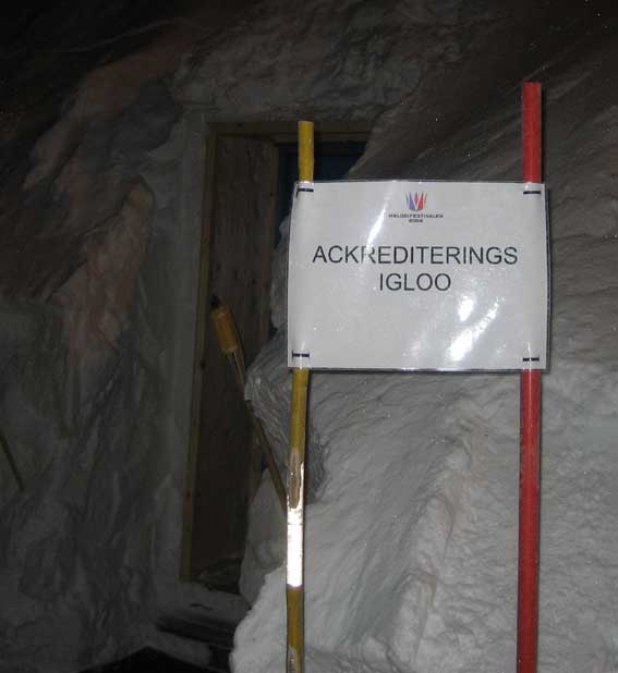 Kommentarer överflödiga - så här gör man i Kiruna...