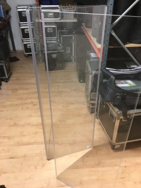 Clearsonic A4-4 trumplexi i nyskick inkl softbag. 2000kr /st